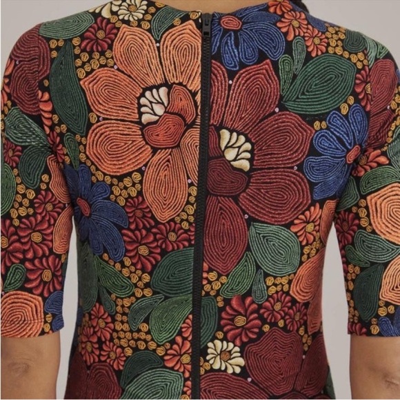 FARM Rio Colorful Floral Midi Dress - Picture 5 of 9